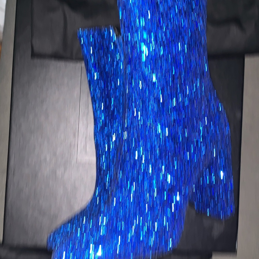 Blue Saint Laurent shoes - Picture 4 of 4